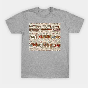 THE BAYEUX TAPESTRY T-Shirt Grey